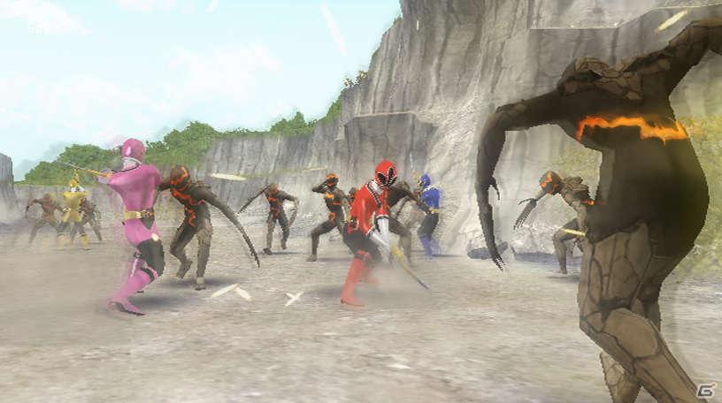 初代「ゴレンジャー」や最新作「ゴーカイジャー」を始めとしたスーパー戦隊5作品がクロスオーバー！Wii「スーパー戦隊バトル レンジャークロス」9月8日発売の画像12
