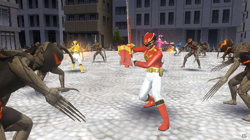 初代「ゴレンジャー」や最新作「ゴーカイジャー」を始めとしたスーパー戦隊5作品がクロスオーバー！Wii「スーパー戦隊バトル レンジャークロス」9月8日発売の画像21