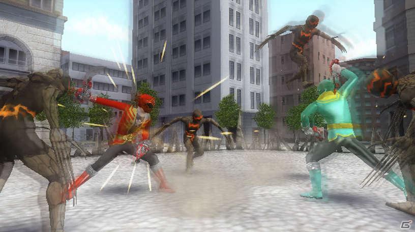 初代「ゴレンジャー」や最新作「ゴーカイジャー」を始めとしたスーパー戦隊5作品がクロスオーバー！Wii「スーパー戦隊バトル レンジャークロス」9月8日発売の画像6