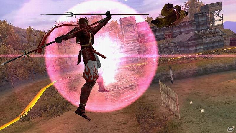PSP「戦国BASARA クロニクルヒーローズ」のシステム「空中戦」を紹介の画像12