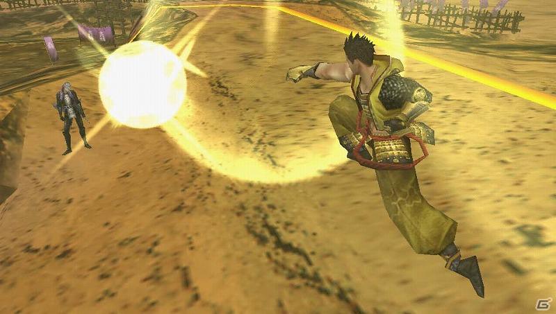 PSP「戦国BASARA クロニクルヒーローズ」のシステム「空中戦」を紹介の画像20