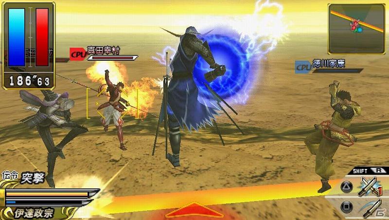 Psp 戦国basara クロニクルヒーローズ のシステム 空中戦 を紹介の画像 ゲーム情報サイト Gamer