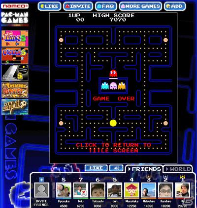 Facebook向けソーシャルゲーム「PAC‐MAN」サービス開始からわずか16日で全世界アクティブユーザー数が100万人を突破の画像3