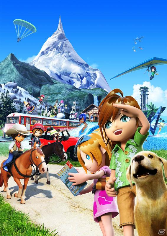 遊びの島を思いつくままにかけまわれ！リゾートツアー体験ゲーム「ゴーバケーション」がWiiで登場の画像2