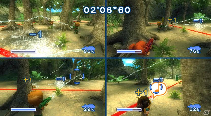 遊びの島を思いつくままにかけまわれ！リゾートツアー体験ゲーム「ゴーバケーション」がWiiで登場の画像30