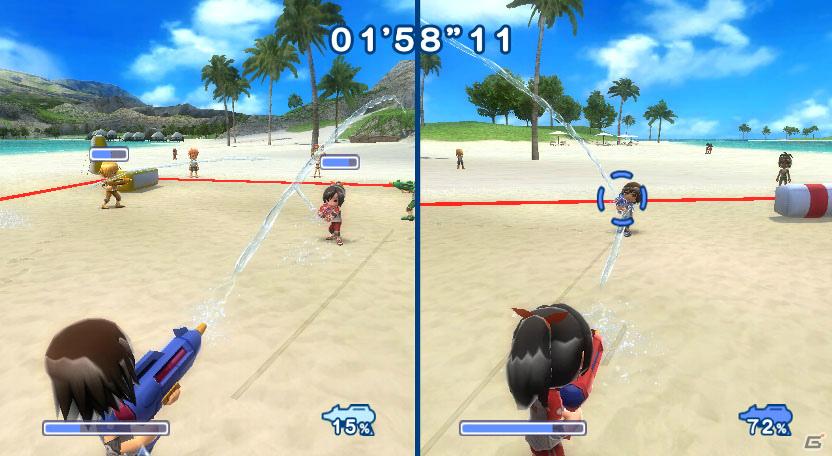 遊びの島を思いつくままにかけまわれ！リゾートツアー体験ゲーム「ゴーバケーション」がWiiで登場の画像96