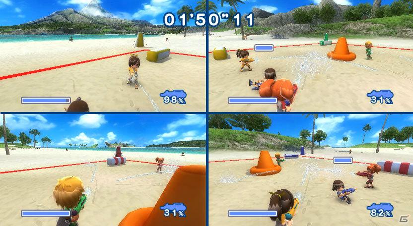遊びの島を思いつくままにかけまわれ！リゾートツアー体験ゲーム「ゴーバケーション」がWiiで登場の画像97