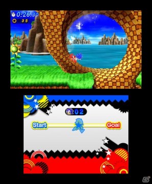 3DS版だけのオリジナル要素も！「ソニック ジェネレーションズ 青の冒険」ゲーム内容を紹介の画像12
