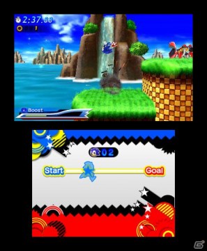 3DS版だけのオリジナル要素も！「ソニック ジェネレーションズ 青の冒険」ゲーム内容を紹介の画像19