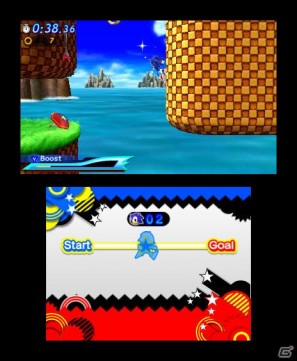 3DS版だけのオリジナル要素も！「ソニック ジェネレーションズ 青の冒険」ゲーム内容を紹介の画像23