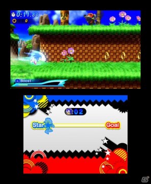 3DS版だけのオリジナル要素も！「ソニック ジェネレーションズ 青の冒険」ゲーム内容を紹介の画像26