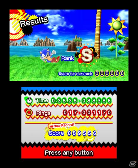3DS版だけのオリジナル要素も！「ソニック ジェネレーションズ 青の冒険」ゲーム内容を紹介の画像15