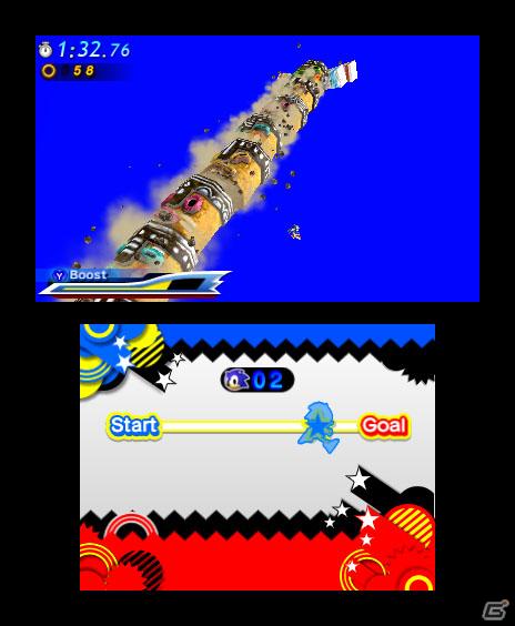 3DS版だけのオリジナル要素も！「ソニック ジェネレーションズ 青の冒険」ゲーム内容を紹介の画像18