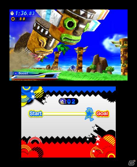 3DS版だけのオリジナル要素も！「ソニック ジェネレーションズ 青の冒険」ゲーム内容を紹介の画像25