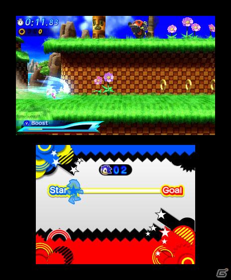 3DS版だけのオリジナル要素も！「ソニック ジェネレーションズ 青の冒険」ゲーム内容を紹介の画像26