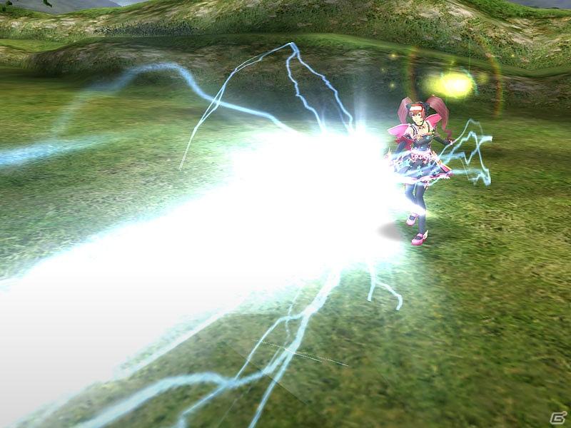 PS2/PC「ファンタシースターユニバース イルミナスの野望」多彩になった攻撃方法でバトル！新フォトンアーツが登場の画像4