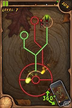 一筋縄では行かないパズルゲーム「Burn the Rope」Android端末向けゲームアプリマーケット「Gゲー」向けに配信開始の画像3