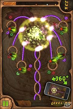 一筋縄では行かないパズルゲーム「Burn the Rope」Android端末向けゲームアプリマーケット「Gゲー」向けに配信開始の画像4