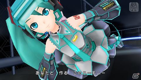 PSP「初音ミク -Project DIVA- Ver.2.5（仮）」ゲーム映像第2弾は「フェイ・イェン」×名曲「melody...」の画像2