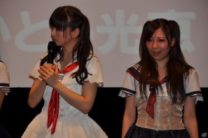 PRユニット「G-FEED」が艶めかしいダンスを披露！にゅうにゅう！3DS「閃乱カグラ -少女達の真影-」「胸躍る！爆乳ハイパー発表会」アキバシアターで開催の画像162