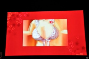 PRユニット「G-FEED」が艶めかしいダンスを披露！にゅうにゅう！3DS「閃乱カグラ -少女達の真影-」「胸躍る！爆乳ハイパー発表会」アキバシアターで開催の画像52