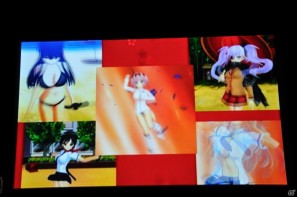 PRユニット「G-FEED」が艶めかしいダンスを披露！にゅうにゅう！3DS「閃乱カグラ -少女達の真影-」「胸躍る！爆乳ハイパー発表会」アキバシアターで開催の画像55