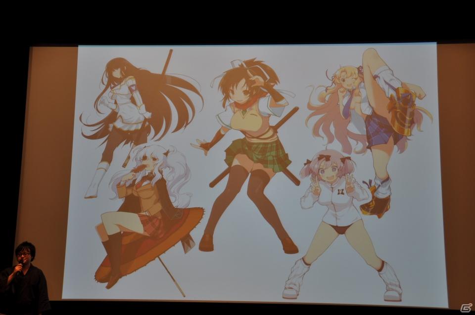 PRユニット「G-FEED」が艶めかしいダンスを披露！にゅうにゅう！3DS「閃乱カグラ -少女達の真影-」「胸躍る！爆乳ハイパー発表会」アキバシアターで開催の画像187