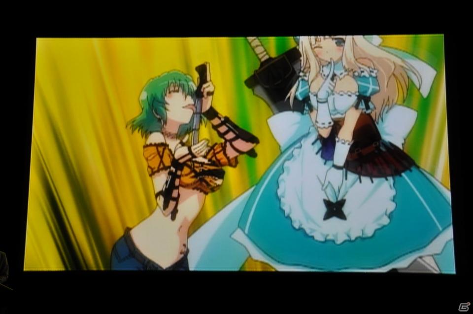 PRユニット「G-FEED」が艶めかしいダンスを披露！にゅうにゅう！3DS「閃乱カグラ -少女達の真影-」「胸躍る！爆乳ハイパー発表会」アキバシアターで開催の画像26