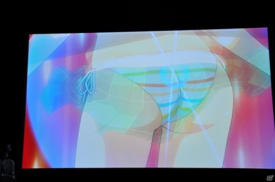 PRユニット「G-FEED」が艶めかしいダンスを披露！にゅうにゅう！3DS「閃乱カグラ -少女達の真影-」「胸躍る！爆乳ハイパー発表会」アキバシアターで開催の画像98