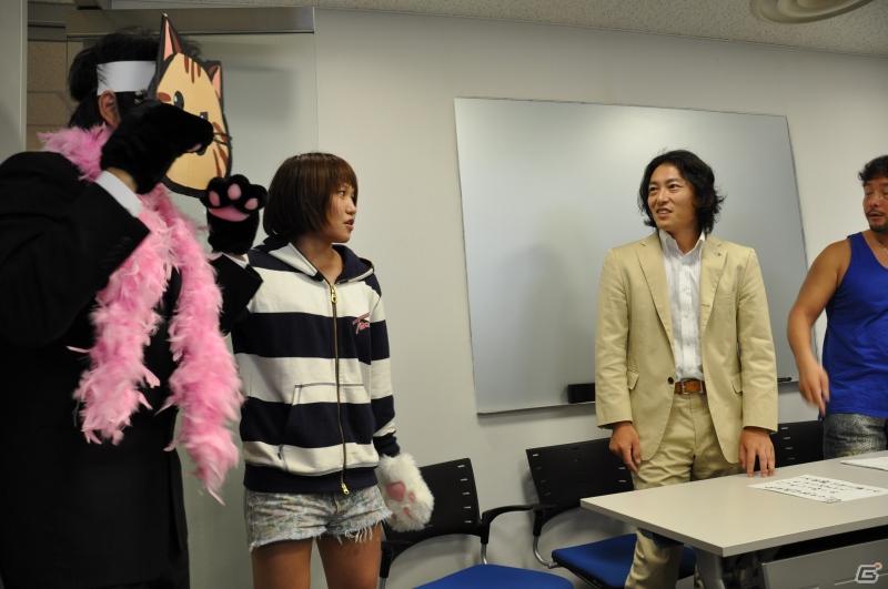 PS3/PS2/Win「信長の野望 Online」＆「のぶニャがの野望」コラボ企画「髪切デスマッチ」記者会見をSMASH本社事務所で開催の画像6
