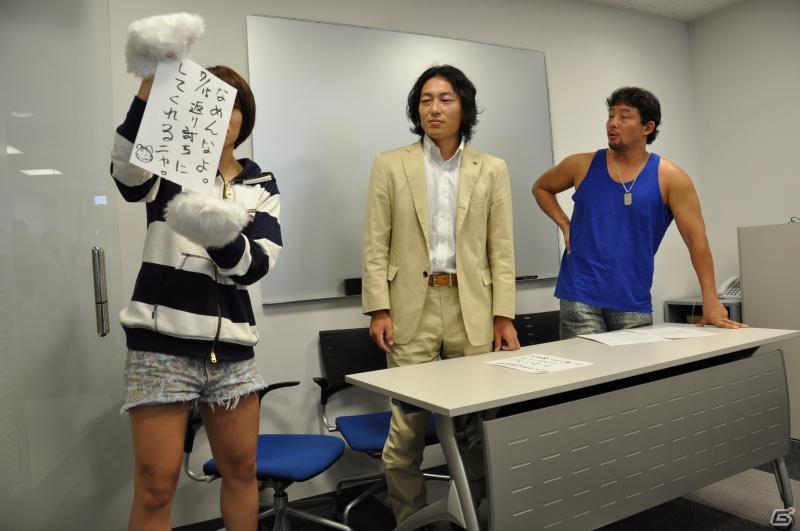 PS3/PS2/Win「信長の野望 Online」＆「のぶニャがの野望」コラボ企画「髪切デスマッチ」記者会見をSMASH本社事務所で開催の画像9