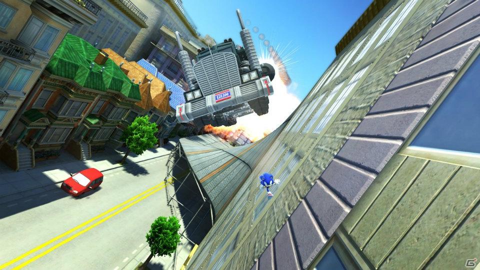 PS3/Xbox 360「ソニック ジェネレーションズ 白の時空」新ステージ「シティエスケープ」の動画を公開の画像11