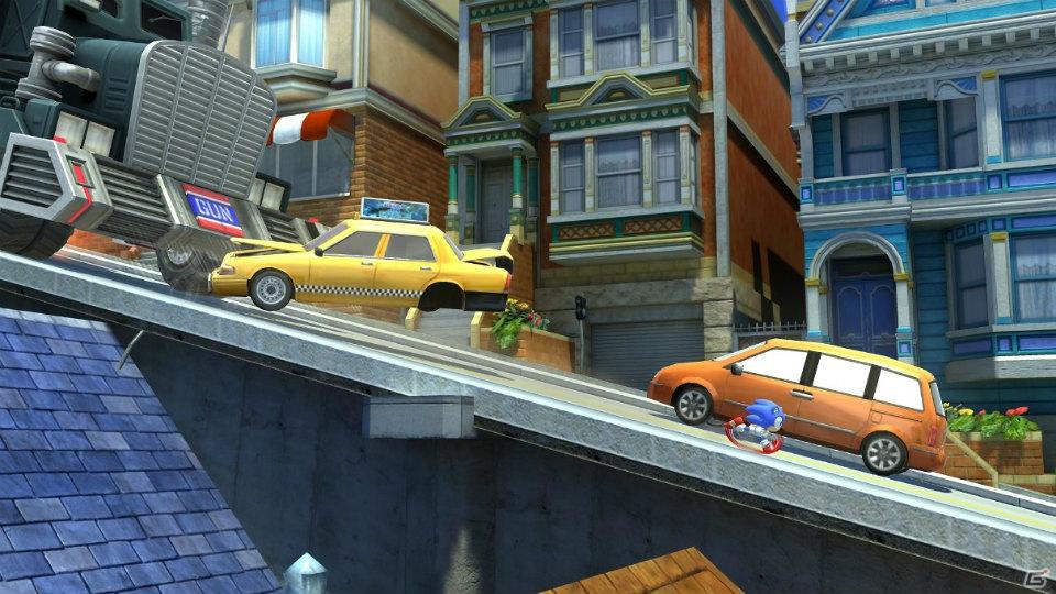 PS3/Xbox 360「ソニック ジェネレーションズ 白の時空」新ステージ「シティエスケープ」の動画を公開の画像3