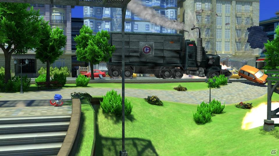 PS3/Xbox 360「ソニック ジェネレーションズ 白の時空」新ステージ「シティエスケープ」の動画を公開の画像6