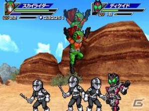 仮面ライダーバースが参戦決定！DS「オール仮面ライダー ライダージェネレーション」2人のライダーがタッグを組むゲームシステムを紹介の画像32