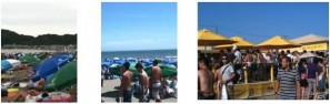 由比ガ浜海の家15店舗とコロプラが初めてのイベント型提携―「コロプラBeach 2011 in 由比ガ浜」を実施の画像1