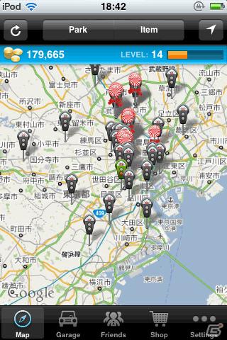 かくれんぼ感覚で世界中に駐車！無料で遊べるiPhoneアプリ「ジコ駐」配信開始の画像2