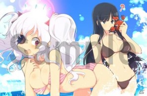 3DS「閃乱カグラ -少女達の真影-」八重樫南氏描き下ろしの“胸踊る”店舗別購入特典イラスト完成版を公開の画像6