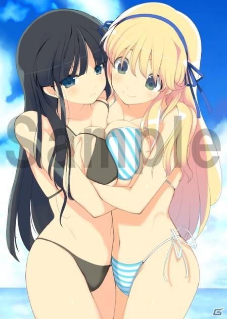 3DS「閃乱カグラ -少女達の真影-」八重樫南氏描き下ろしの“胸踊る”店舗別購入特典イラスト完成版を公開の画像7