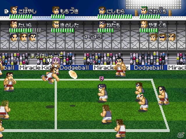 Wiiウェア専用ソフト「ダウンタウン熱血どっじぼーる」7月12日より発売を開始！期間限定で無料体験版もの画像2