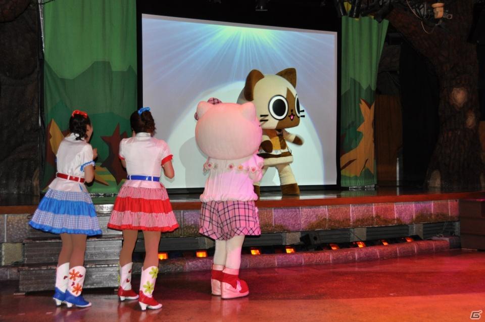 子供も大人も楽しめるオリジナルライブショーに感動「アイルー×ハローキティ ぽかぽかフェスタ in サンリオピューロランド」メディア向けに内覧会を開催の画像39