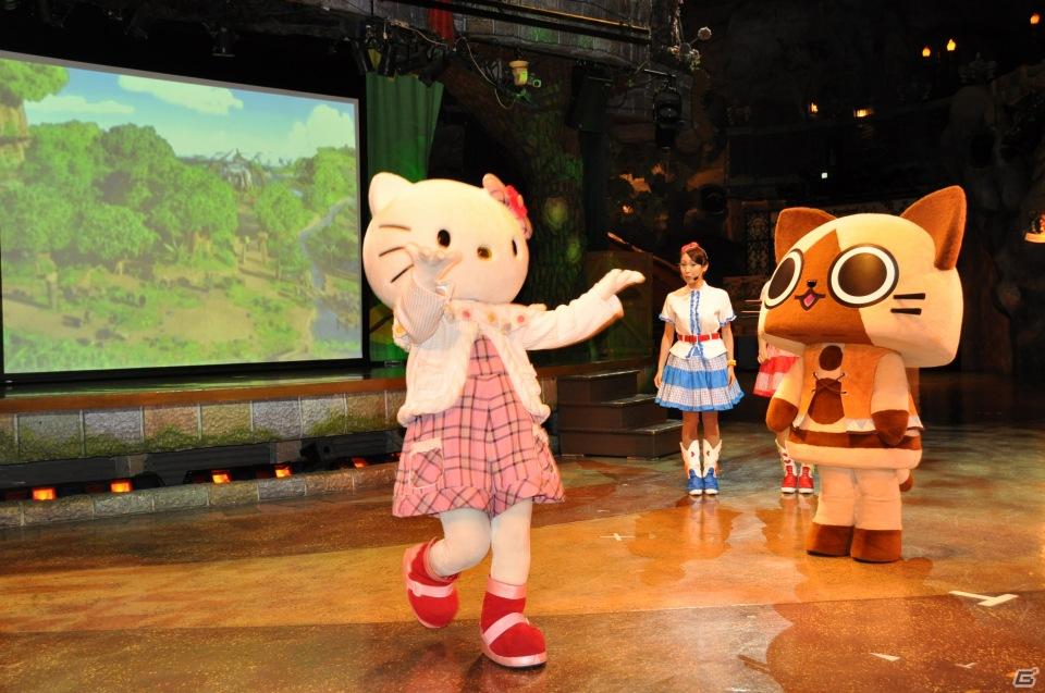 子供も大人も楽しめるオリジナルライブショーに感動「アイルー×ハローキティ ぽかぽかフェスタ in サンリオピューロランド」メディア向けに内覧会を開催の画像41