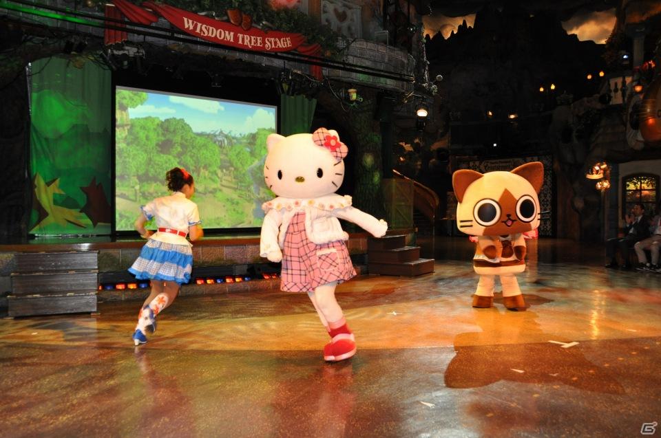 子供も大人も楽しめるオリジナルライブショーに感動「アイルー×ハローキティ ぽかぽかフェスタ in サンリオピューロランド」メディア向けに内覧会を開催の画像46