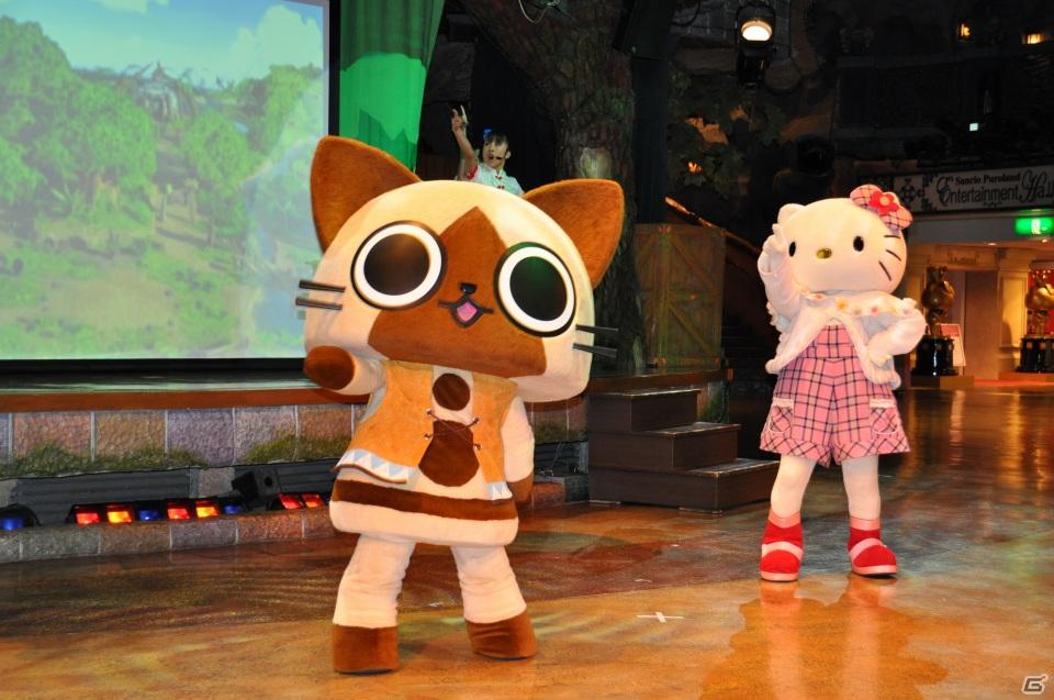 子供も大人も楽しめるオリジナルライブショーに感動「アイルー×ハローキティ ぽかぽかフェスタ in サンリオピューロランド」メディア向けに内覧会を開催の画像47