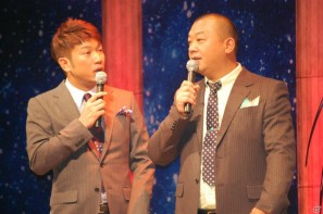 影山ヒロノブさん＆NoBさんによる迫力のライブ！アニメーションで魅せる演出も光る「CR聖闘士星矢」新機種発表会の模様をお届けの画像98