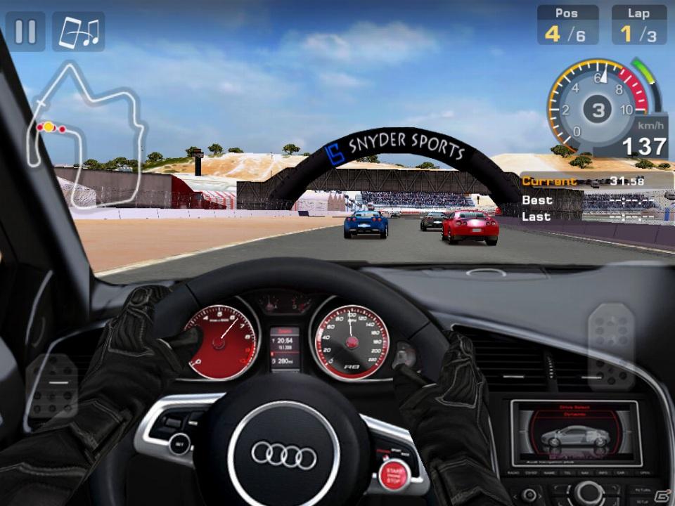 臨場感溢れる怒涛のレースでチャンピオンの座を狙え！iPad「GTレーシング：モーターアカデミー Free+ HD」の配信を開始の画像3