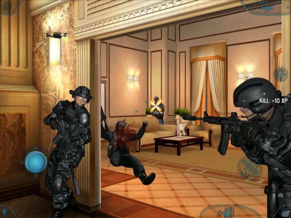 精鋭部隊を率いるFPSゲームがiPadに登場！iPad「レインボーシックス(r)： SHADOW VANGUARD HD」の配信を開始の画像2