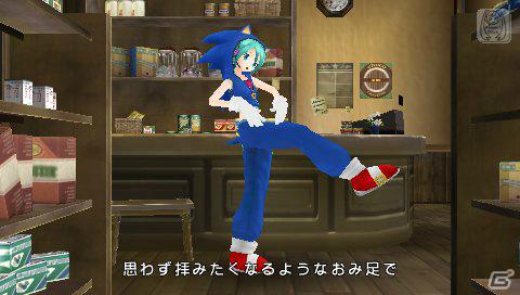 ソニックやバーチャロンとのコラボも！PSP「初音ミク -Project DIVA- Ver.2.5（仮）」新規収録モジュールを紹介の画像15