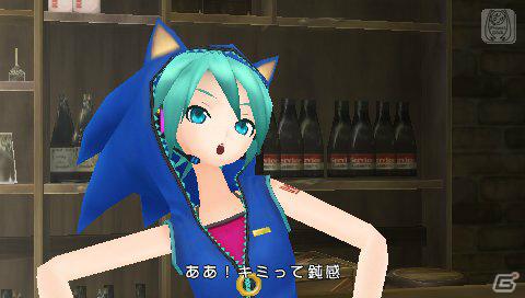 ソニックやバーチャロンとのコラボも！PSP「初音ミク -Project DIVA- Ver.2.5（仮）」新規収録モジュールを紹介の画像7