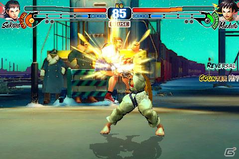 iPhone/iPod touch「ストリートファイターIV VOLT」さくら＆まことの参戦が決定！豪鬼が使用可能になる第3の条件も明らかにの画像13